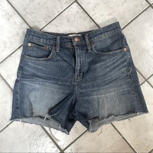 Madewell High Rise Denim Short